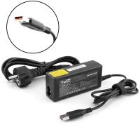 Блок питания (сетевой адаптер) TopOn для ноутбуков Lenovo 20V 3.25A 65W Power USB черный, с сетевым кабелем