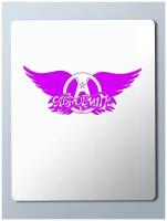 Коврик для мыши с принтом Музыка Aerosmith rock 90s, рок, аэросмит - 22264