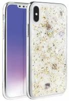 Чехол Uniq Lumence Clear для iPhone XS Max, цвет Золотой (IP6.5HYB-LUMCGLD)