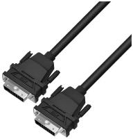 Кабель GCR DVI-D - DVI-D (GCR-DM2DMC), 5 м, черный