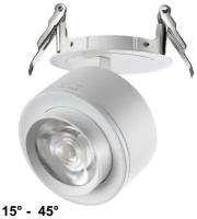 358945 SPOT NT22 226 белый Светильник встраиваемый светодиодный IP20 LED 4000К 18W 220V EDDY