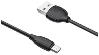 Кабель Borofone USB - microUSB (BX19), 1 м, черный