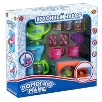 Кухонный набор «Помогаю маме», ABtoys (14 предметов)