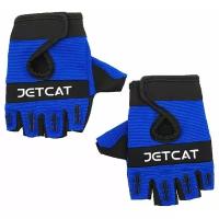 Перчатки JETCAT, синий, черный