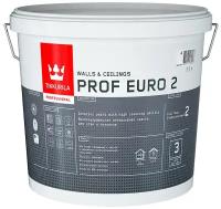 Краска грунтовочная Prof Euro 2 TIKKURILA 2,7 л белая (база VVA)