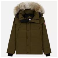 Мужская куртка парка Canada Goose Wyndham оливковый, Размер S