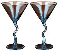 Набор бокалов из 2 шт для шампанского лазурит 200 мл Lefard (160811)