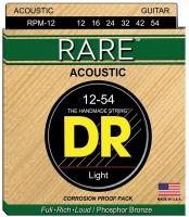 Струны для акустической гитары DR String Rare RPM-12