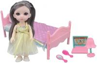 Кукла Funky Toys Малышка Лили и спальня, 16 см, FT72012