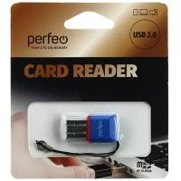 Картридер Perfeo microSD(G)-USB(A) PF-VI-R008