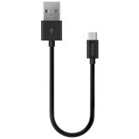 Кабель USB2.0-Type C 3m черный Deppa (72314)