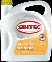 Антифриз Sintec GOLD желтый 5кг G12+