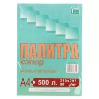 Бумага писчая А4 100 листов, плотность 50-65 г/м², белизна 92-96%, в плёнке