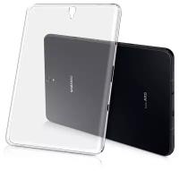 Чехол панель-накладка MyPads для Samsung Galaxy Tab S3 9.7 SM-T820/T825 ультра-тонкая полимерная из мягкого качественного силикона прозрачная