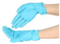 Перчатки медицинские, нитриловые, размер M, 50 пар, синие
