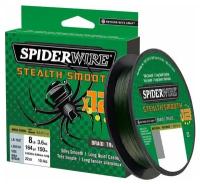 Spider, Шнур Spiderwire Stealth Smooth 12 Braid, 150м, Темнозеленый, 0.11мм, 10.3кг