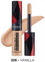 L'Oreal Paris Стойкий мультифункциональный консилер Infaillible, оттенок 326, ванильный, 11 мл