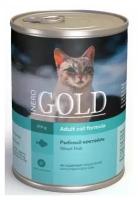 Nero Gold консервы ВИА Консервы для кошек Рыбный коктейль (Mixed Fish), 0,810 кг (18 шт)