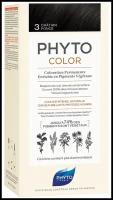 PHYTOSOLBA Краска для волос, оттенок 3, 3 Темный шатен