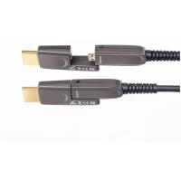 Кабель HDMI - HDMI оптоволоконный Inakustik 0092431015 Profi HDMI-Micro 2.0 Optical Fiber Cable 15.0m