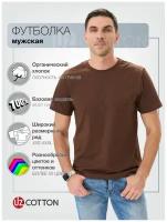 Футболка Uzcotton, размер 50-52XL, коричневый