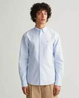 Рубашка GANT, размер XL, голубой
