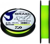 Шнур DAIWA J-Braid x4 135м Yellow 0,13мм 5,9кг