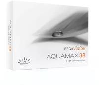 Контактные линзы Pegavision Aquamax 38, 4 шт., R 8,6, D -4