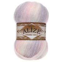 Пряжа Alize Angora Gold Batik, 20 % шерсть, 80 % акрил, 100 г, 550 м, 5 шт., 6554 550 м