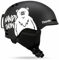 Шлем горнолыжный NANDN NT30 BLACK BEAR