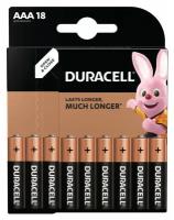 Батарейка алкалиновая Duracell Basic AAA/LR03/BL18