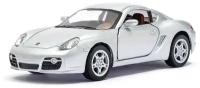 Kinsmart Модель машины Porsche Cayman S серебристый KT5307W с 3 лет