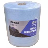 Бумага протирочная 2-х слойная 33*35 350м CARWELL WIPING PAPER