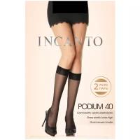 INCANTO Гольфы INCANTO Podium 40 ден (2 пары), цвет чёрный (nero)