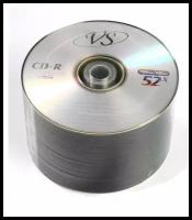 CD-R VS Носители информации CD-R, 52x, VS, Bulk/50, VSCDRB5003