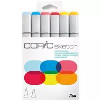 COPIC набор маркеров Sketch Perfect Primaries (H21075-661), 6 шт