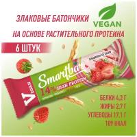 Батончик мюсли SmartBar Protein Vegan 