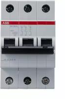 ABB Автоматический выключатель ABB 3-полюсный SH203L C6 (автомат)