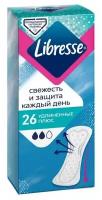 Прокладки ежедневные LIBRESSE Deilyfresh плюс удлиненные 26 шт