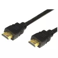 Кабель HDMI - HDMI, М/М, 2 м, v1.4, фер, поз. р, PROconnect, чер, 17-6204-6 2 шт