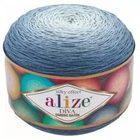 Пряжа Alize Diva ombre Batik джинсовый (7379), 100%микрофибра, 875м, 250г, 2шт