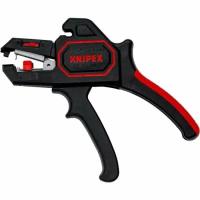 Стриппер автоматический Knipex KN-1262180SB, зачистка: ? 0.2 - 6 мм (AWG 24 - 10), рез кабеля: 2.5 мм, L-195 мм