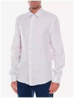 рубашка для мужчин, BIKKEMBERGS, модель: CC12301T349AA00, цвет: белый, размер: 39