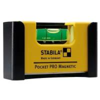 Уровень брусковый 1 глаз. Stabila Pocket PRO Magnetic