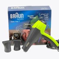 Фен Braun SER-64 с насадками профессиональный зеленый / фен для волос
