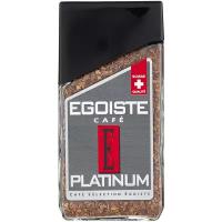 Кофе растворимый Egoiste Platinum сублимированный, стеклянная банка, 100 г, 9 уп