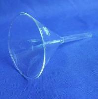 Воронка лабораторная, диаметр 100 мм, стекло, без шлифа
