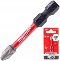 Бита Shockwave для шуруповерта PH2 50мм, Milwaukee 4932430854