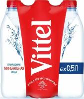 Минеральная вода Vittel / Виттель негазированная ПЭТ 0.5 л (24 штук)