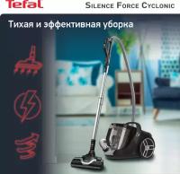 Пылесос Tefal TW7256EA, коричневый/угольный